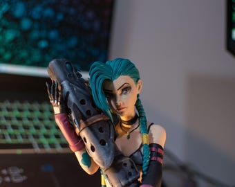 Pure Arts - League of Legends JINX & VI 1/6 Scale Statue Bundle Figurine
