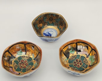 Antique Japanese Imari Tea Bowl | Arita Porcelain, Edo Period Art, Asian Collection