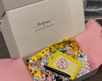 Scoop Mystery Box | Pokémon-Inspired Mystery Scoop | Small Gift Scoop | Toys, Stickers, Keychains | Stardust Scoops | TikTok Video Reveal