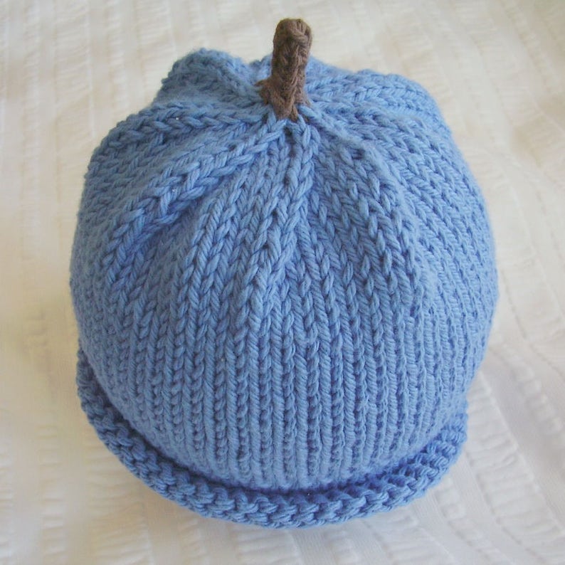 Blueberry Beanie Baby Hat Hand Knit Berry Beanie Hat Etsy