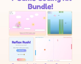 Html Mini-Spiele Programmier Kit | Spielendes Lernen (Digitaler Download)
