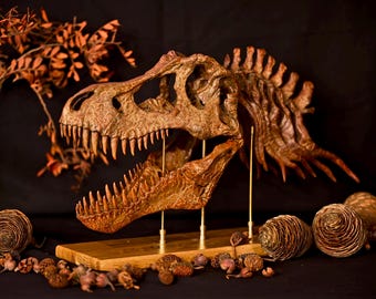 恐竜の頭蓋骨 ティラノサウルス T-rex トリスタン・オットー レプリカ
