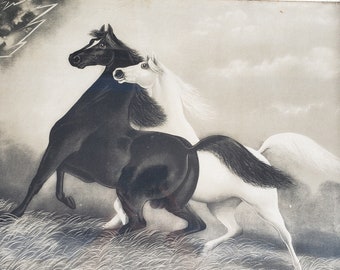 C50）ラーソン リトグラフSpirit only-horses &eagles C50）ラーソン リトグラフSpirit only-horses &eagles - メルカリ