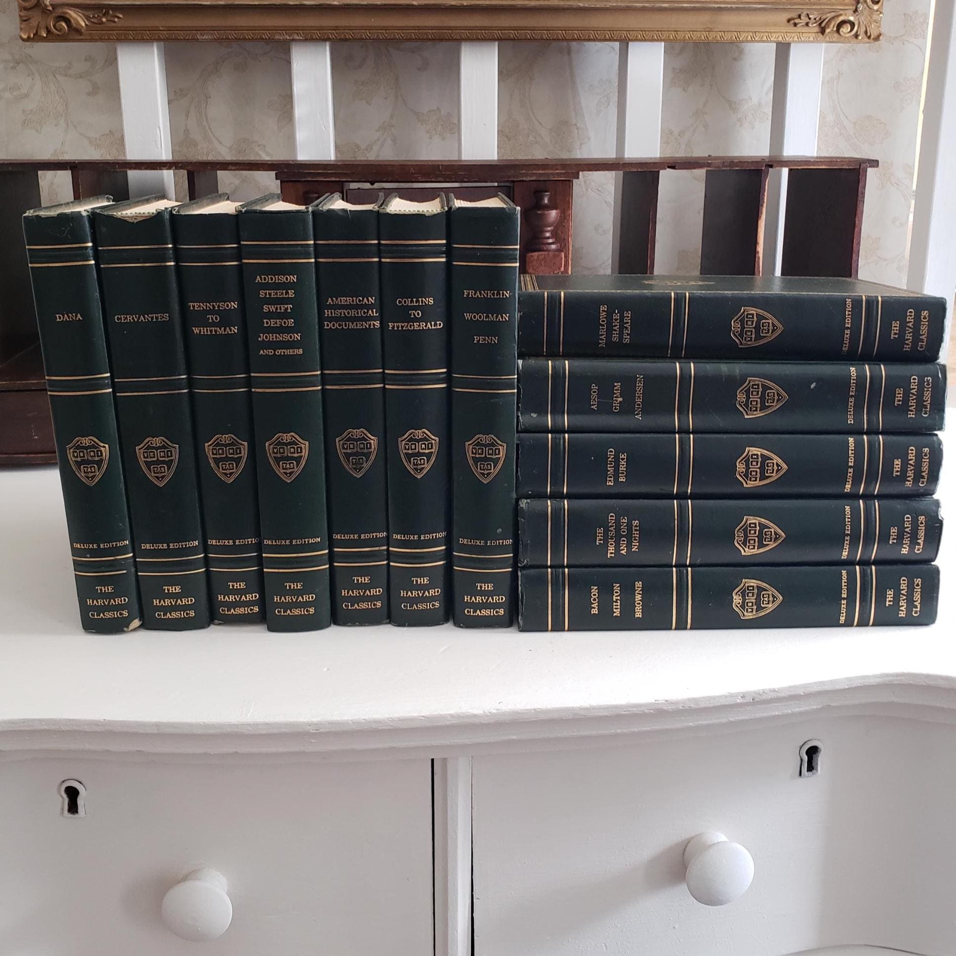 Sets of Books Harvard Classics - Etsy