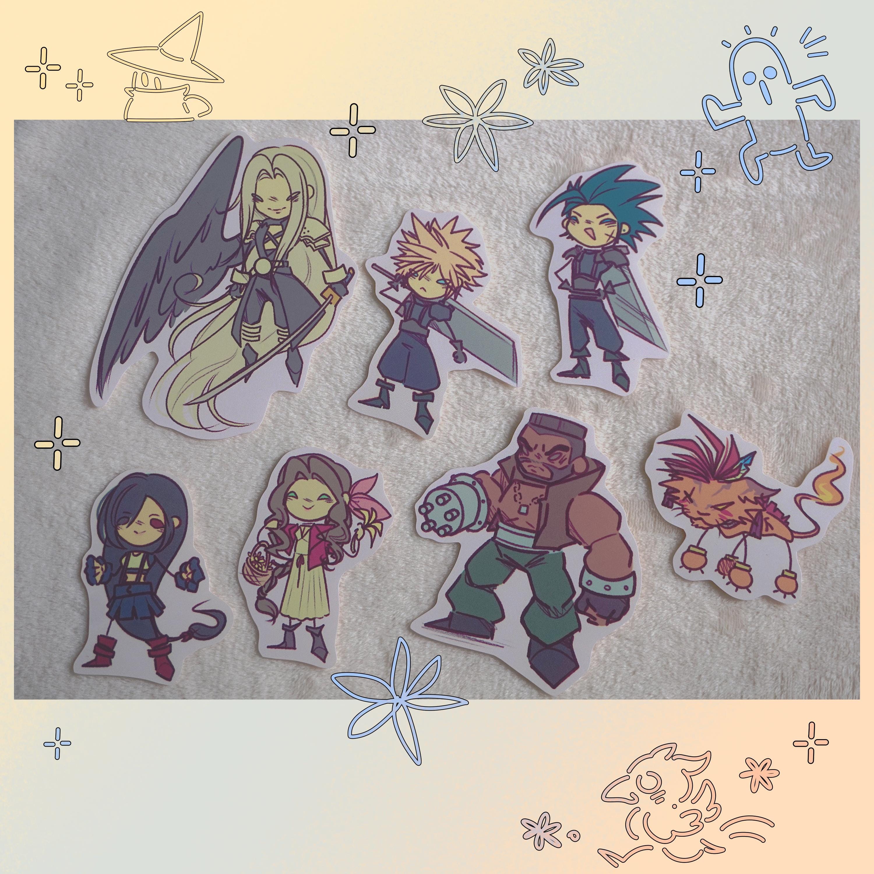 Final fantasy 7 stickers - Etsy 日本