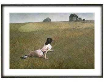 Andrew Wyeth, 'christina's World', Fine Art Print, 18x25 Inches - Etsy