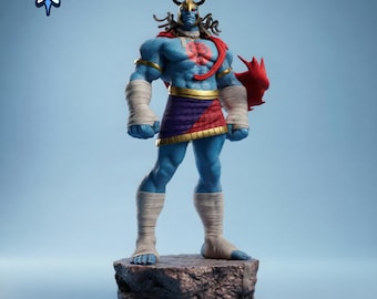 Arquivo STL de Mumm-Ra, figura de vilão de fantasia para impressão 3D, estátua de resina de 220 mm, STL sem suporte, download digital.