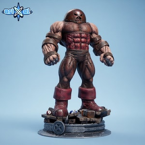 Juggernaut 1:6 Skala STL-fil – Massiv Powerhouse Superskurk – Resin 3D-tryckt staty