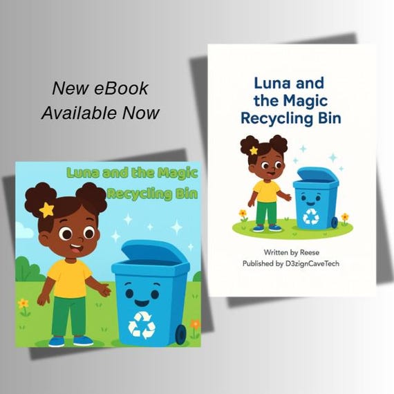 Luna and the Magic Recycling Bin Children's eBook