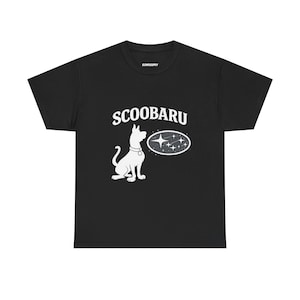 Camiseta Scoobaru / Divertida camiseta Subaru WRX / Camiseta para entusiastas de los autos JDM, Camiseta con motor Turbo Boxer / Regalo para amantes de Subaru / Camiseta con humor para amantes de los autos