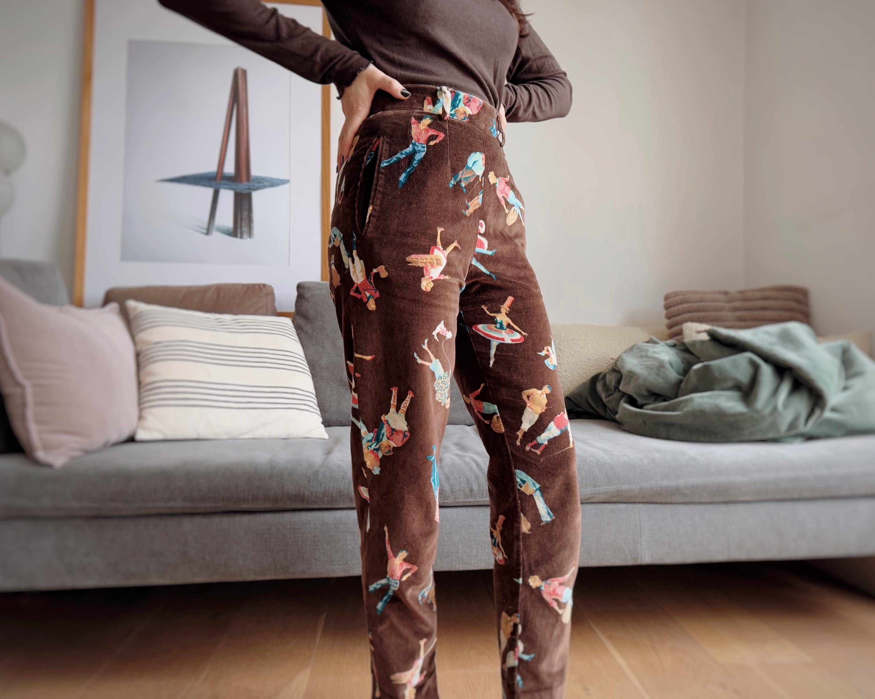 パンツ 2000AW KENZO jungle baggy flare Slacks Kenzo Jungle Pants - Etsy UK