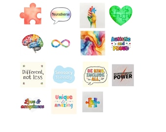 autism awareness stickers