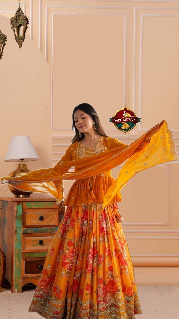 gaye holud dress design Gaye Holud Dress
