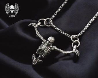Shackles Necklace | Slver, Modern necklaces, Pearls