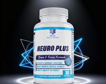 Neuro Plus Supplement | Memory, Clarity & Focus (60 Capsules)