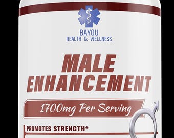 Male Enhancement | Promotes Strength | Helps Gain Muscle Mass | Supports Libido and Drive | Healthy Christmas Gifts