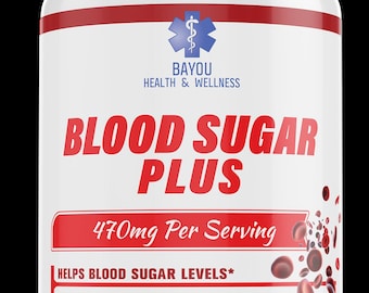 Blood Sugar Plus | Helps Blood Sugar Levels | Reduces Sugar Cravings | Supports Digestive Health | Healthy Christmas Gifts