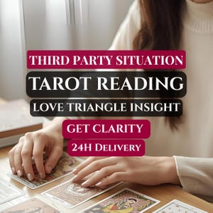 Dritte Situation Tarot Legung | Liebe Dreieck Einsicht | Gedanken Gefühle Energie