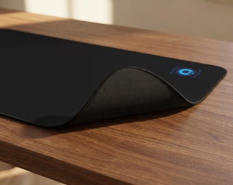 Blue C++ Logo Desk Mat