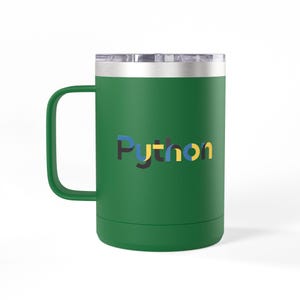 Python Coding Logo Coffee Mug Tumbler image 20