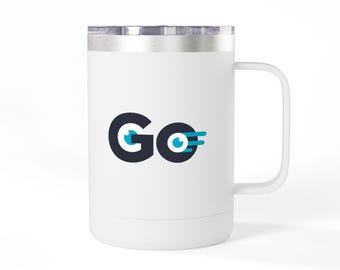 Go Language Logo Coffee Mug Tumbler
