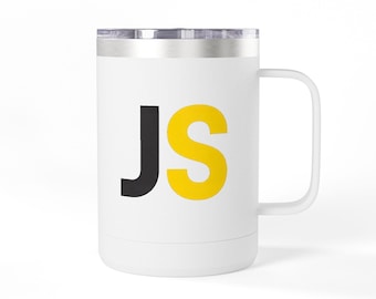 Tazza da caffè con logo JavaScript