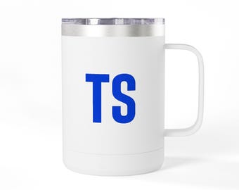 Tazza termica con logo monogramma TS