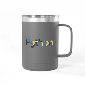 Python Coding Logo Coffee Mug Tumbler image 17