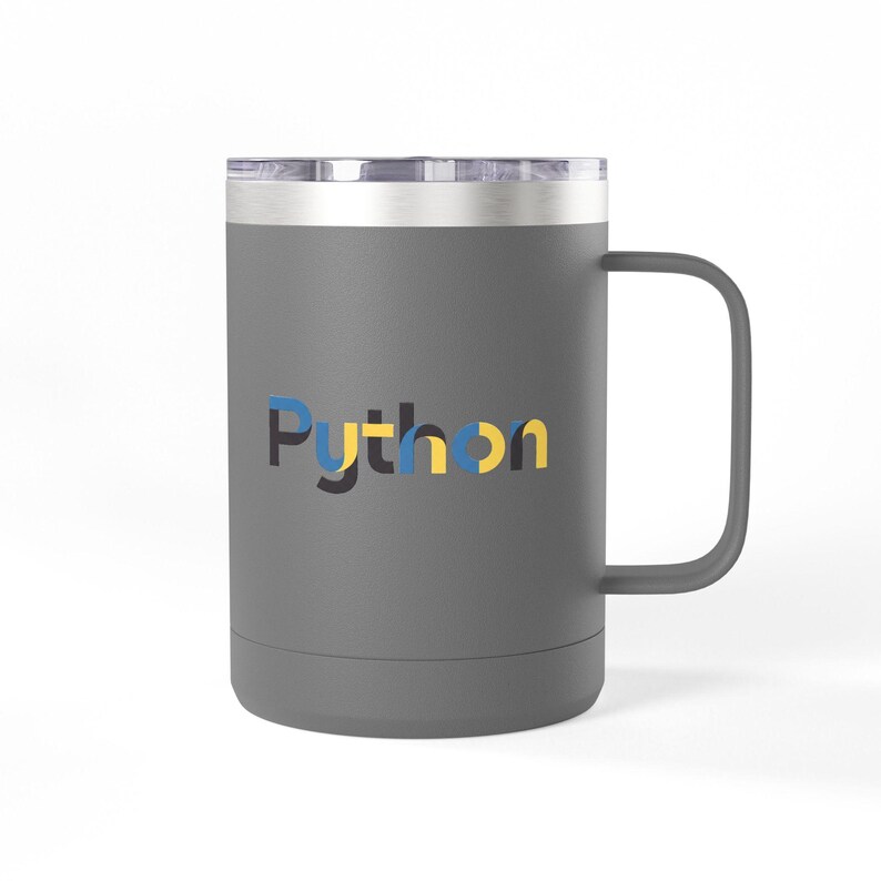 Python Coding Logo Coffee Mug Tumbler image 17