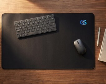 Blue CSS Logo Desk Mat