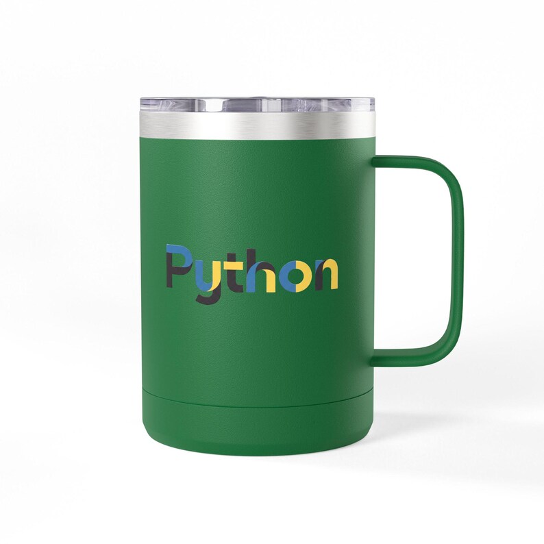 Python Coding Logo Coffee Mug Tumbler image 19