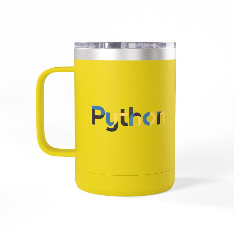 Python Coding Logo Coffee Mug Tumbler image 14