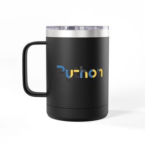Python Coding Logo Coffee Mug Tumbler image 10