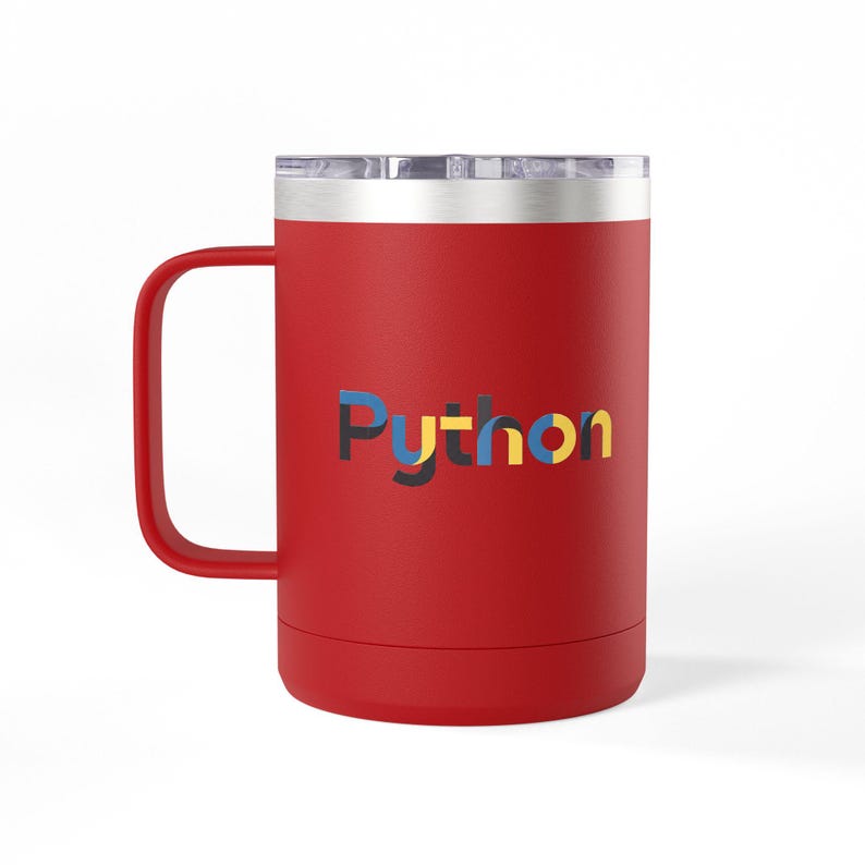 Python Coding Logo Coffee Mug Tumbler image 6