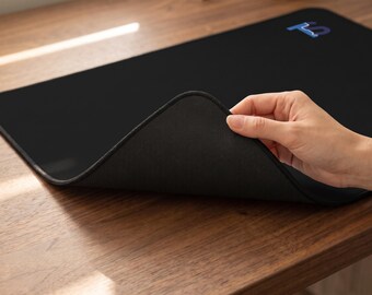 Blue TS Logo Desk Mat