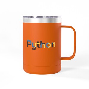Python Coding Logo Coffee Mug Tumbler image 11