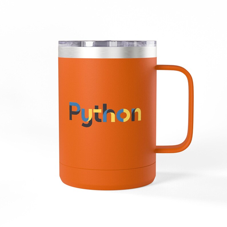 Python Coding Logo Coffee Mug Tumbler image 11