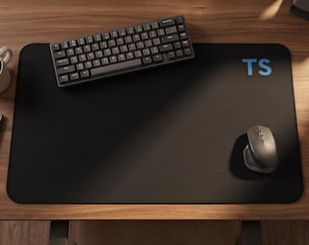 Blue TS Logo Desk Mat