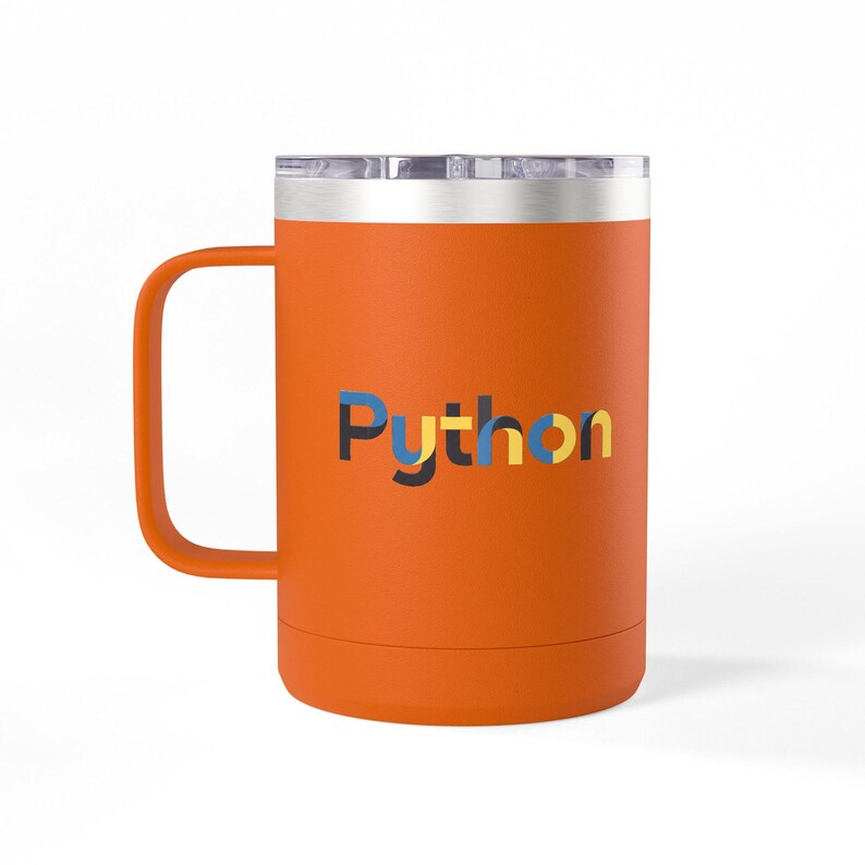 Python Coding Logo Coffee Mug Tumbler image 12