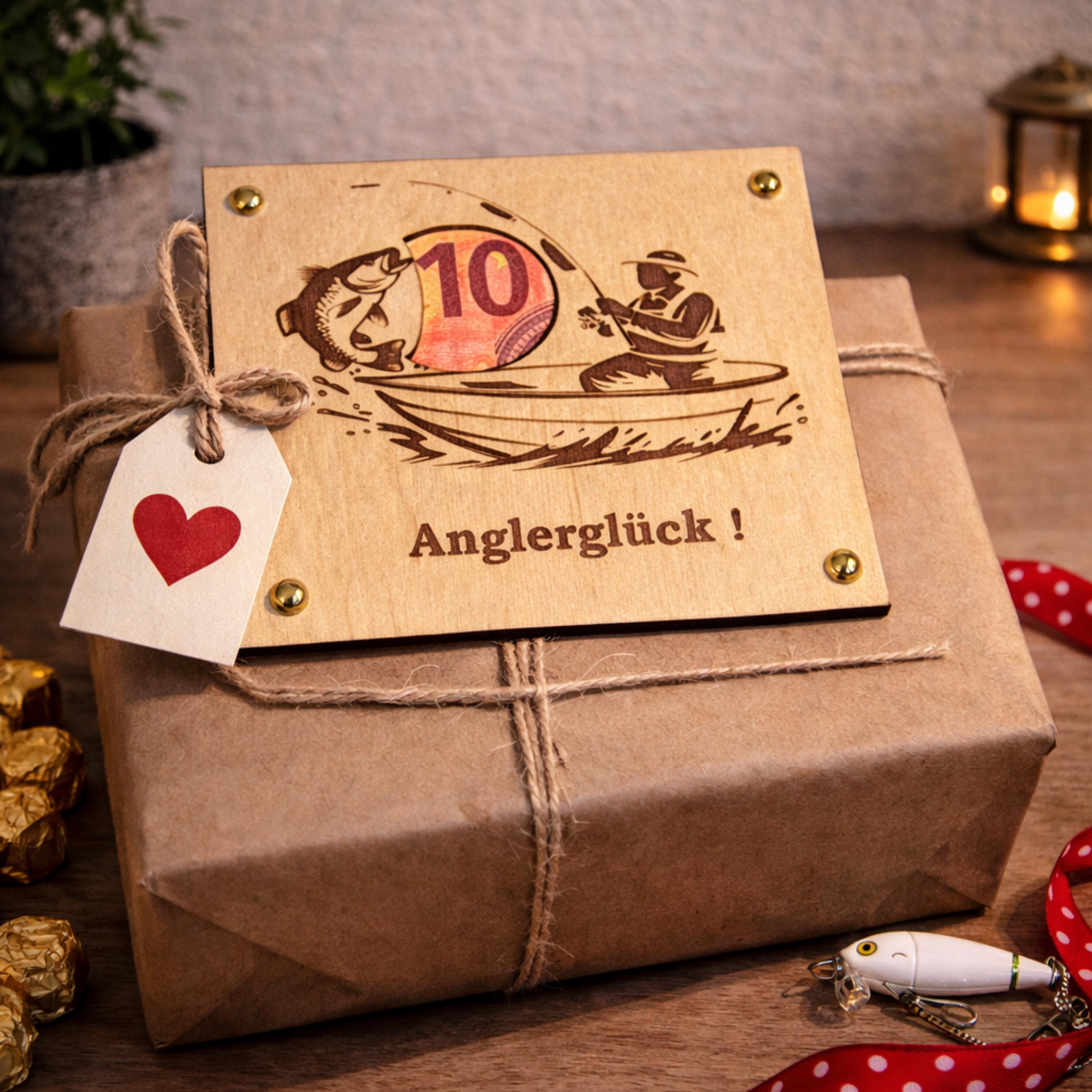 Geldgeschenk verpackung fr angler - Etsy.de
