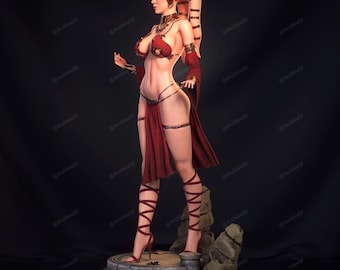 Oola Inspired Twi'lek STL File (Digital Download)