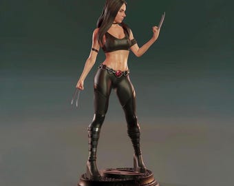 X-23 Wolverine 3D Model STL File (Digital Download)