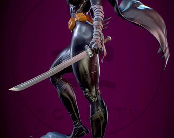 Batgirl STL File (Digital Download) – 3D Printable Model