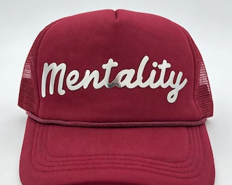 Cappellino da camionista personalizzato / Cappellino da camionista con nome personalizzato / Cappello alla moda in schiuma e rete per uomo e donna