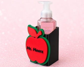 Apple Hand Soap Label Holder – Fits Bath & Body Works Bottles (3MF File)