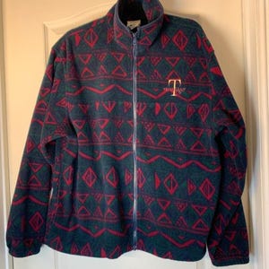 Napapijri - Polaire zippée à motif cachemire - Noir