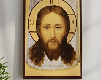 Handmade Orthodox Icon of Jesus Christ