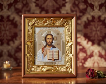 Jesus Christ Orthodox Icon – 9.45 x 10.63