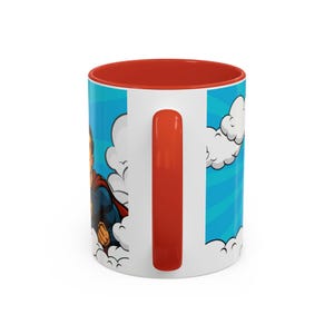 Fantastic Superhero Mug | Comic Style Coffee Mug | Gift for Restaurants & Hotels | Pop Art (330ml) image 4