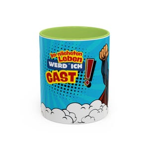 Fantastic Superhero Mug | Comic Style Coffee Mug | Gift for Restaurants & Hotels | Pop Art (330ml) image 2